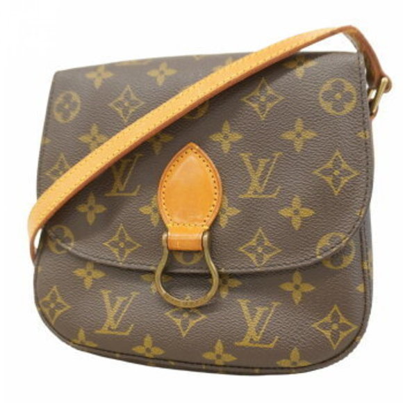 Louis Vuitton Monogram Saint Cloud Shoulder Bag Brown - Picture 1 of 9